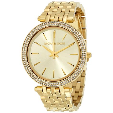 gold michael kors watches: Women's Watches 